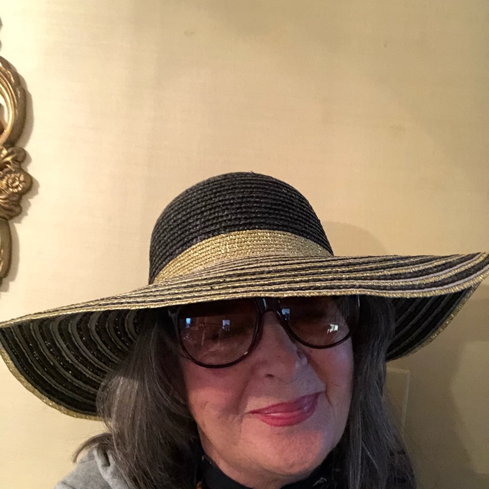 Big Buddha hat.
